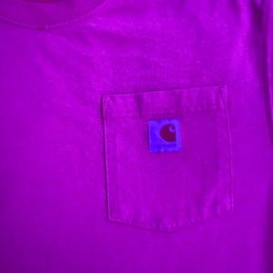 Yellow Carhartt shirt